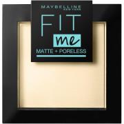 Maybelline Fit Me Matte + Poreless Powder,  Maybelline Puder