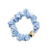 Dark Velvet Mini Scrunchie Light Blue - pcs 1