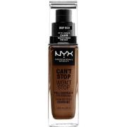 NYX Professional Makeup Can't Stop Won't Stop Foundation Deep rich - 3...