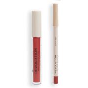 Makeup Revolution Lip Contour Kit Sassy Red - 4 ml