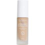 GOSH Hydramatt Foundation Medium - Yellow/Cold Undertone 008N - 30 ml