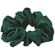 Lenoites Mulberry Silk Scrunchie Green