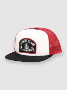 Lurking Class Red/Wht Trucker Keps red