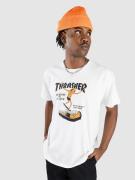 Thrasher Coffin By Neckface T-Shirt white