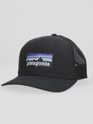 Patagonia P-6 Logo Trucker Hatt black