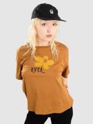 RVCA Daisy T-Shirt workwear brown