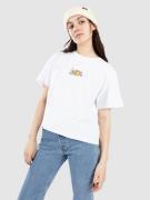 A.Lab Pancaked Cropped T-Shirt white
