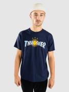 Thrasher Argentina Estrella T-Shirt navy