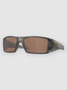 Oakley Heliostat Matte Grey Smoke Solglasögon prizm tungsten polarized