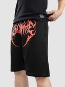 Welcome Fang Mesh Shorts black