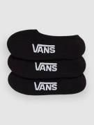 Vans Classic No Show 9.5-13 Strumpor rox black