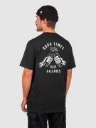 Lurking Class Good Times Bad Friends T-Shirt black