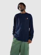 Carhartt WIP American Script T-Shirt air force blue