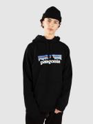 Patagonia P-6 Logo Uprisal Hoodie black