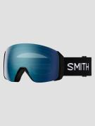 Smith 4D Mag Xl Black 22+Bonus Lens Goggle chromapop ever blue mirr