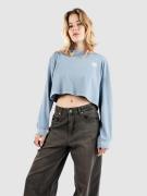 Vans Oval Wash Relax Crop T-Shirt bluestone