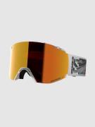 Salomon S/View Translucent Frozen Goggle mid red