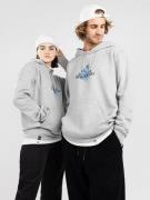 Blue Tomato Knit Flowers Hoodie heather grey