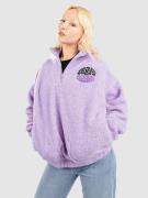 Quiksilver Uni Hz Popcorn Hoodie med Dragkedja purple rose