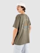 Passenger Escapism Recycled Cotton T-Shirt dusty olive