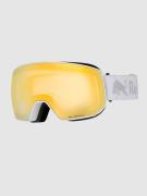 Red Bull SPECT Eyewear Fink White Goggle brown with gold