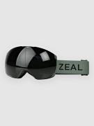 Zeal Optics Cloudfall XL Spruce Goggle dark grey w/skyblue mirro