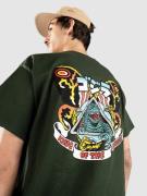 Santa Cruz X Godzilla Natas Mothra T-Shirt forest