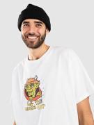 Monet Skateboards Let The Demon Out T-Shirt white