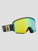 Volcom Garden 2 Scb Snd Bl Drk Gry+Bonus Lens Goggle gold chrome