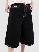 Empyre Ultra Loose Sk8 Denim W Embroidery Shorts black