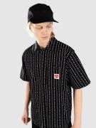 Carhartt WIP Drewe Skjorta heart c pinstripe/blk/nat