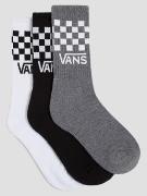 Vans Drop V Classic Check Crew 10-13.5 Kids Strumpor white/black/heath...