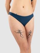 Rip Curl Modern Rib Cheeky Pant Bikini Bottom dark blue