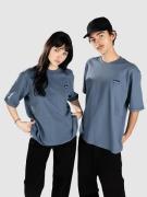 Penfield Ripple Textured Jersey T-Shirt blue fusion