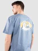 Quiksilver Ev Flower Chaos T-Shirt coronet blue