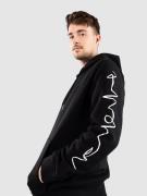 Poetic Collective Crayon Arm Hoodie med Dragkedja black