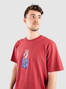 Poetic Collective Flames T-Shirt red