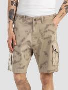 REELL City Cargo ST Shorts script camo sand