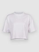 Fox Wordmark Os Crop T-Shirt white