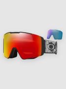 Oakley Line Miner Pro L Blk Renfrce +Bonus Lens Goggle prizm torch & p...