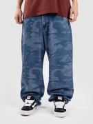 Vans Check-5 Loose Camo Printed Denim Jeans stonewash/blue