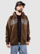 Empyre Cage Match Hoodie med Dragkedja brown