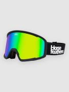 Horsefeathers Huck Black black mirror green