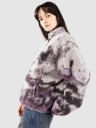 Dravus Glacier Cozy Fleecetröja violet landscape