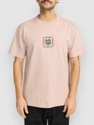 RVCA Mosaic Fragments T-Shirt pale mauve
