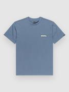 Quiksilver Evo Border Lines T-Shirt china blue