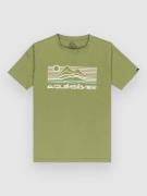Quiksilver Ev Light Waves Kids T-Shirt loden green