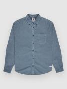 Element Button Down Regular Corduroy Skjorta blue mirage