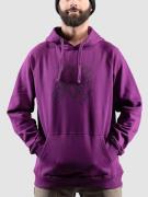 Jones Snowboards Tweaker Hoodie deep purple