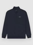 Element Co Quarter Hoodie med Dragkedja eclipse navy
